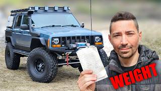 All Upgrades + Gear Added UP - XJ Build Total Weight