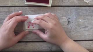 Stampin Up! Thoughful Branches and Jar of Love Bundles Thank You Card