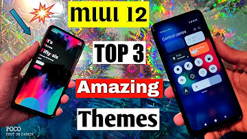 MIUI 12.5 Top 3 best Miui 12 Themes For February 2021 | New Miui  12.5 System Ui | Short video