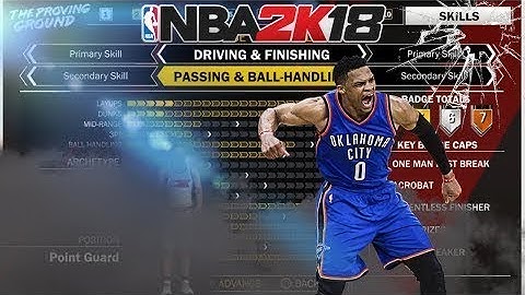 RUSSELL WESTBROOK PLAYER BUILD IS DEADLY!!! | BEST PLAYMAKING SLASHER NBA2K18