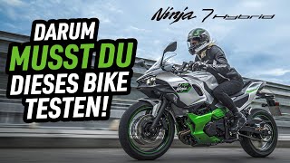 Das erste HYBRID-MOTORRAD - Kawasaki Ninja 7 Hybrid