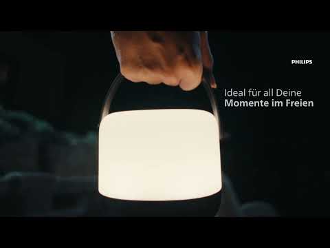 Tragbare Solarleuchte von Philips | Licht, wo Du es brauchst