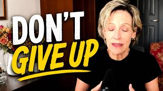 THE MIRACLE IS IN NOT GIVING UP