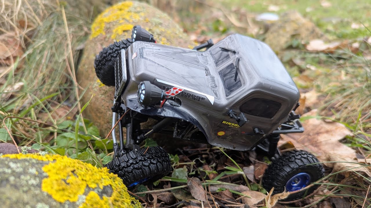 Rc 1/18 Powerwagon LGC  Big bolder Testrun 