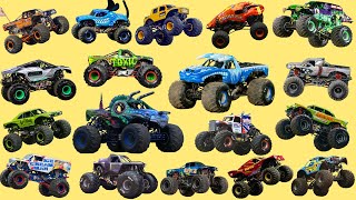 Grave Digger, Juric Attack, Avenger, El Toro Loco - Best Compilation Monster Jam Monster Truck