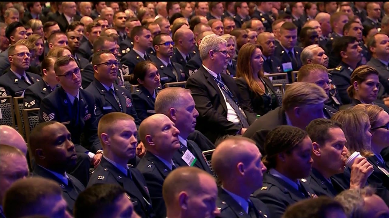 Defense Secretary Mattis delivers keynote at Air Space Cyber 2017