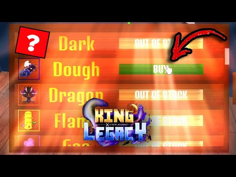 When DOUGH In Stock *cringe alert* | King Legacy