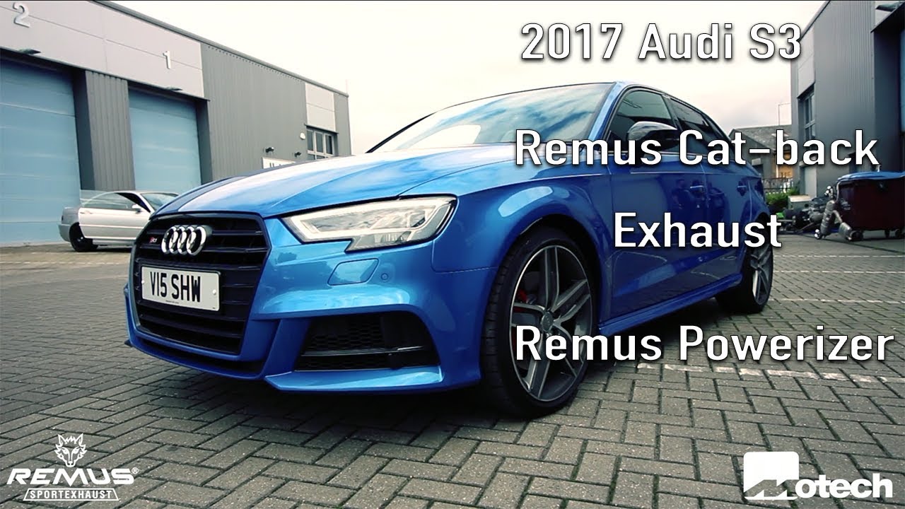 Motech Performance Audi S3 with Remus Cat-back Exhaust and Powerizer