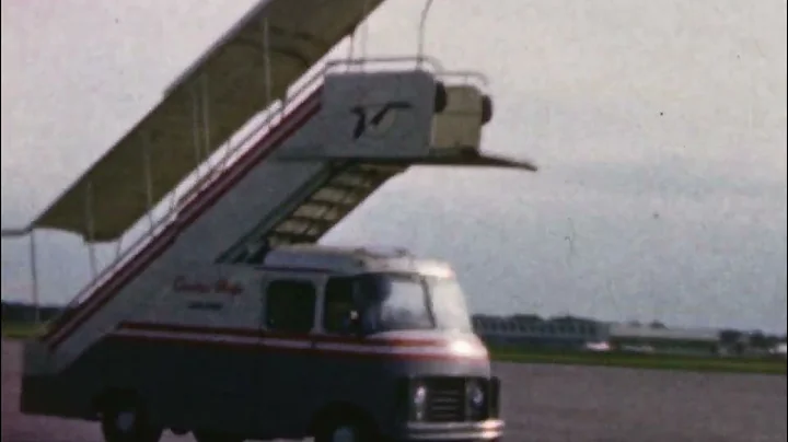 1964 Ruth Milne at Winnipeg Airport (8mm #04)