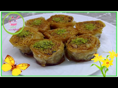 Kadayıf Sarma/Baklavalık Hazır Yufka ile Pratik Tatlı