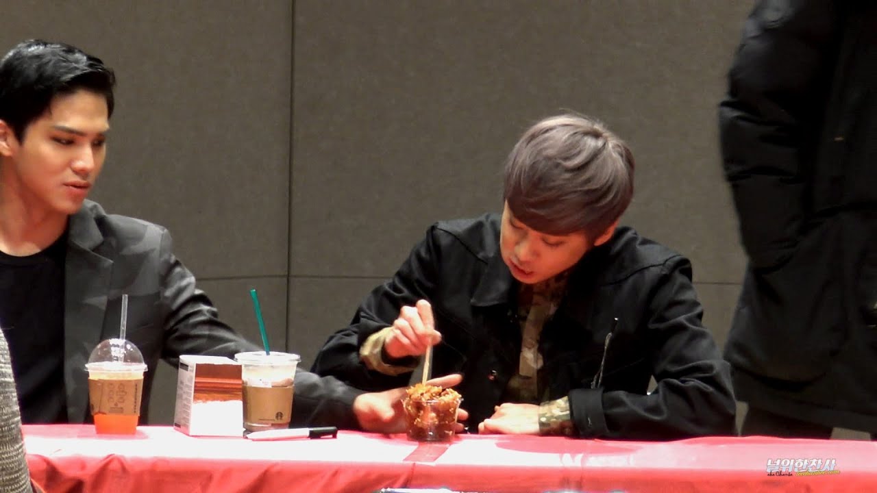 [CHANSA] 160212 #사각지대 목동팬사인회 - 닭강정...너는 LOVE