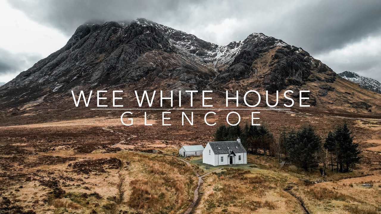 Wee White House Lagangarbh Hut Glencoe, Scottish Highlands YouTube