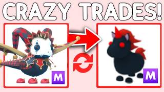 Trading MEGA JESTER DRAGON In Adopt Me! Halloween Update