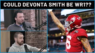 Famous Is Devonta Smith's size actually an issue? 2021 NFL Draft Analysis | PFF Profile