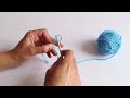 Curso Básico de Tejido en Crochet o Ganchillo: Nudo Corredizo
