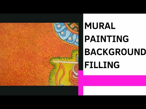 Background design for mural painting (Bindujam) - YouTube