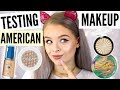 TESTING AMERICAN MAKEUP!! | sophdoesnails