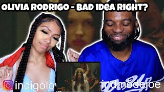 Olivia Rodrigo - bad idea right (Official Video) | REACTION