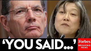 WATCH: John Barrasso Uses Biden DoE Nominee's Own Words To Grill Her On Fossil Fuel Switch Up