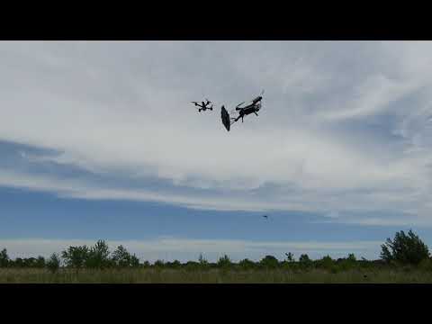Drone in a blender. Game of drones!