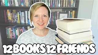 12 Books 12 Friends Reading Challenge // bookchara 2024 @Bookchara-Danielle