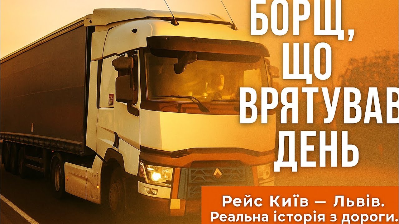Один рейс, ТРИ ОБЛАСТІ й борщ, який ВРЯТУВАВ ДЕНЬ! Дальнобой по Україні