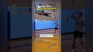 Top 5 Best Basketball Moments ⛹️‍♂️ #tiktok #best #basketball