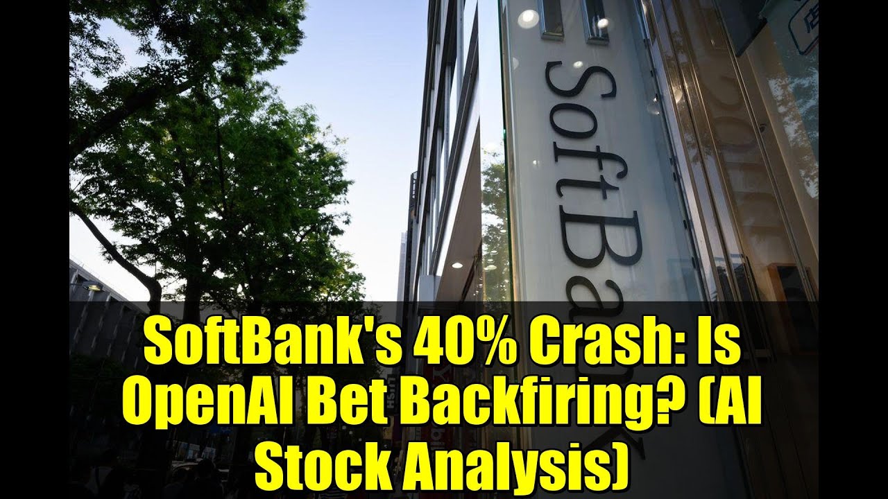 SoftBank's 40% Crash: Is OpenAI Bet Backfiring? (AI Stock Analysis)