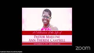 Pastor Marlene's Funeral