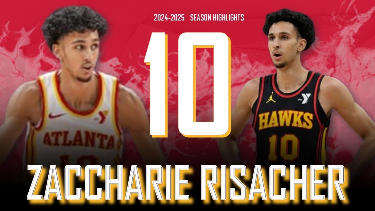 Zaccharie Risacher || 2024-2025 Atlanta Hawks Highlights