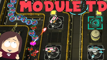 Module TD. Sci-Fi Tower Defense