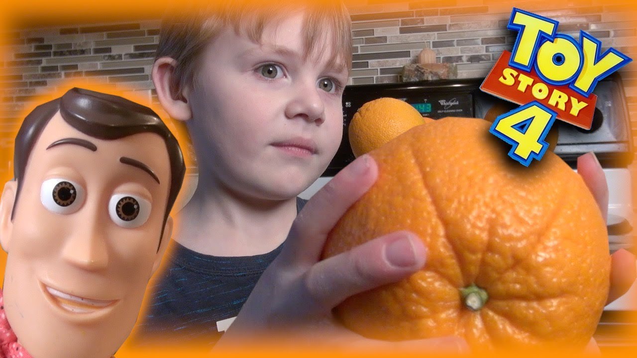 Toy Story 4 FRUIT NINJA Orange Woody & Buzz Lightyear Pixar YouTube