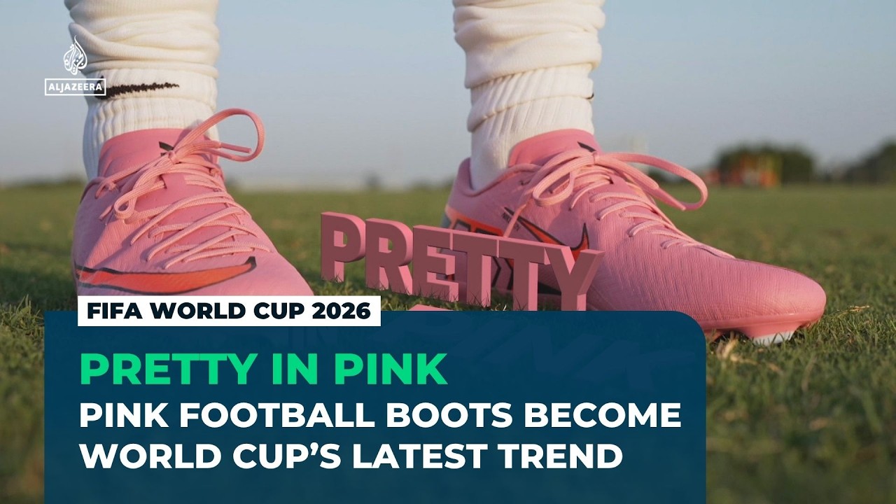 Why pink football boots are everywhere at the 2026 FIFA World Cup