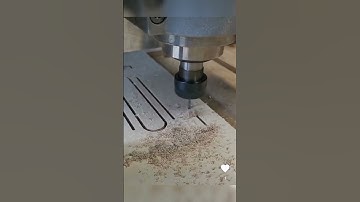 mũi phay cnc gỗ mdf #shorts