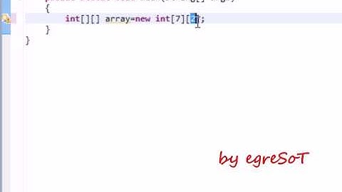 Java. Урок 6. Массивы