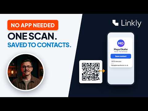 vCard QR Code Generator: QR Code for Contact Info You Can Edit Later