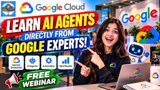 LEARN AI AGENTS WITH GOOGLE! 🤖 Build Smart AI Agents with Gemini Enterprise | Learn From Googlers