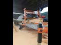 Norwood Sawmill Owner, Greg McCutcheon, Saws a Beam into Boards on his New LumberPro HD36