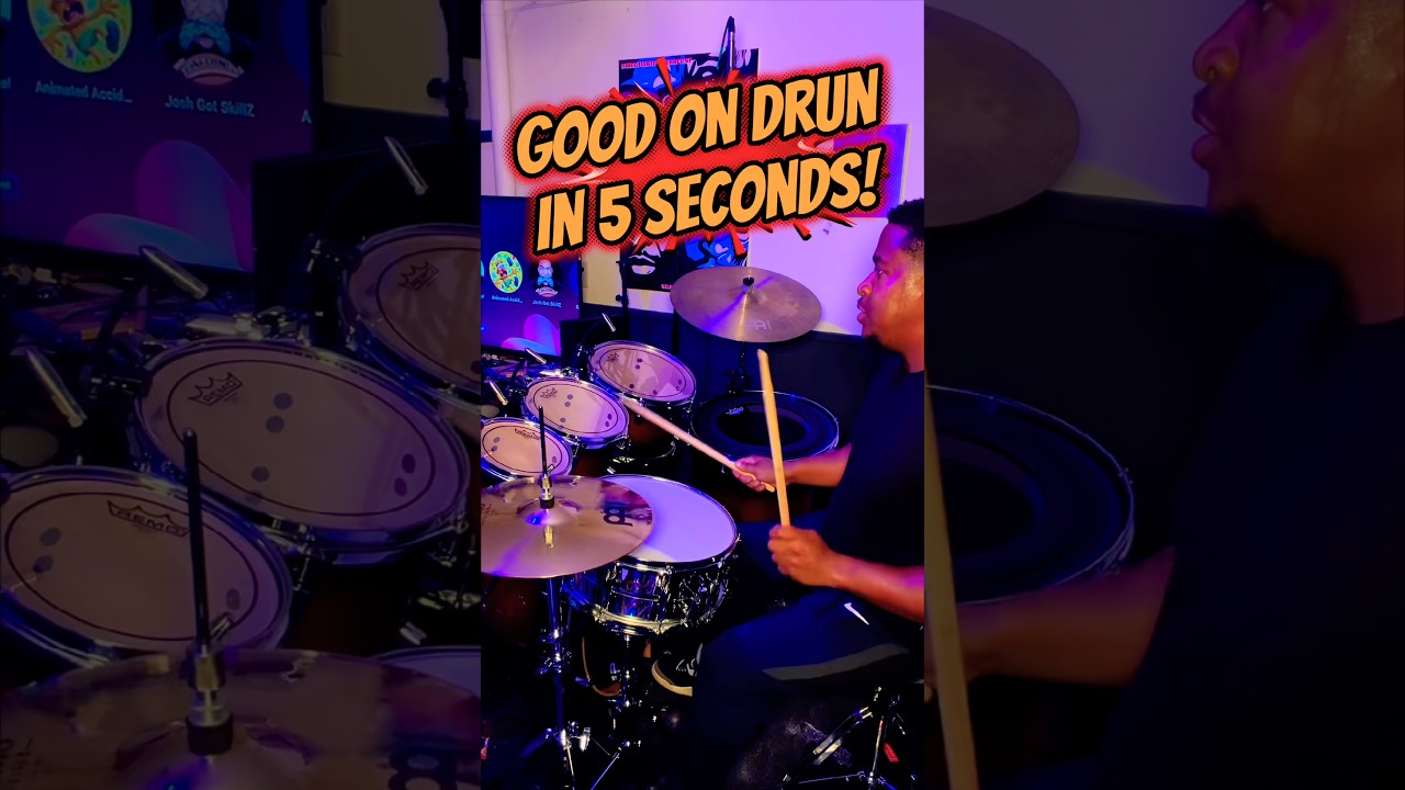 This is how Drummer‘s let you know they’re good on Drums in just 5 seconds!￼