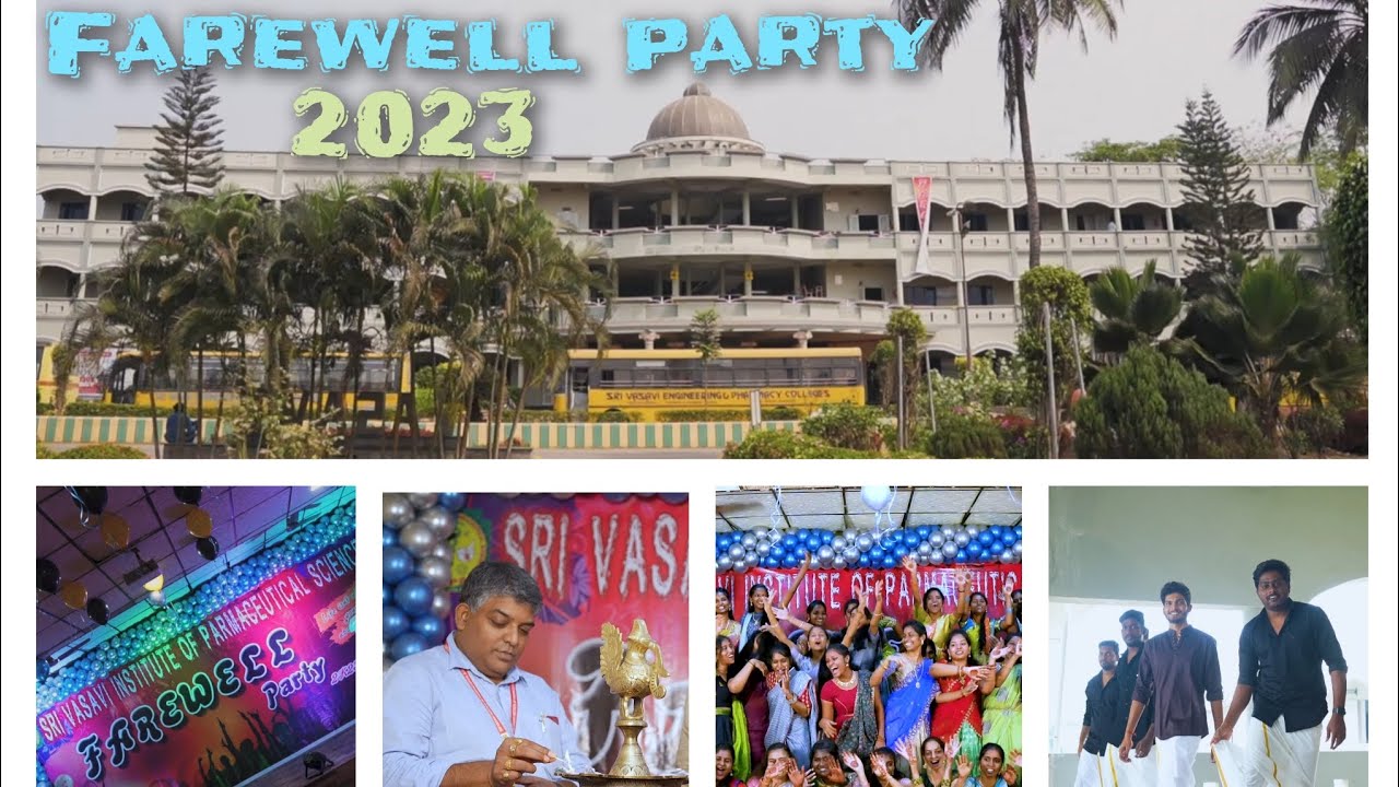 Vasavi college farewell party 2023