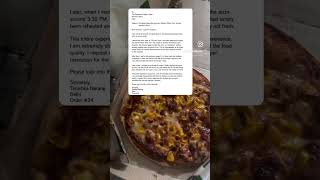 #burntpizza #cheapquality #worstservice #youtubeshorts  #healthissues #concerns #complain #dominos