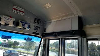 Miami Dade District School Bus BlueBird Vision 2007 PM route