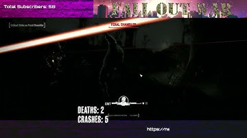 Mobbed by ghouls in the dark☢️Fallout 4 - Fall Out War NG collection