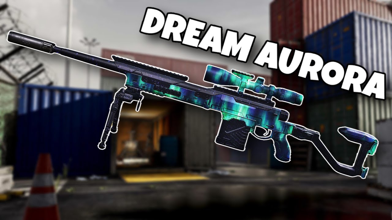 1V1 SNIPER FOR FUN & USING DLQ DREAM AURORA CAMO IN CODM - YouTube