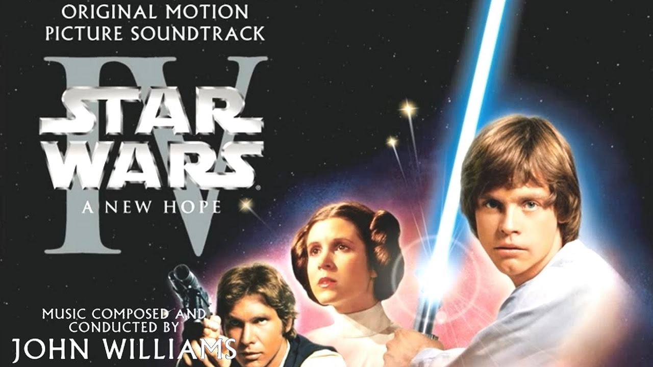 Star Wars Episode IV A New Hope 1977 Soundtrack 22 Ben Kenobi s Death   Tie Fighter Attack
