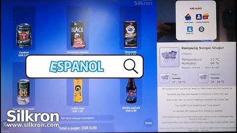 Vending Machines support "Multiple Language"