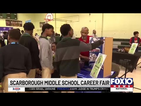 Scarborough Middle School students get an early look at potential careers