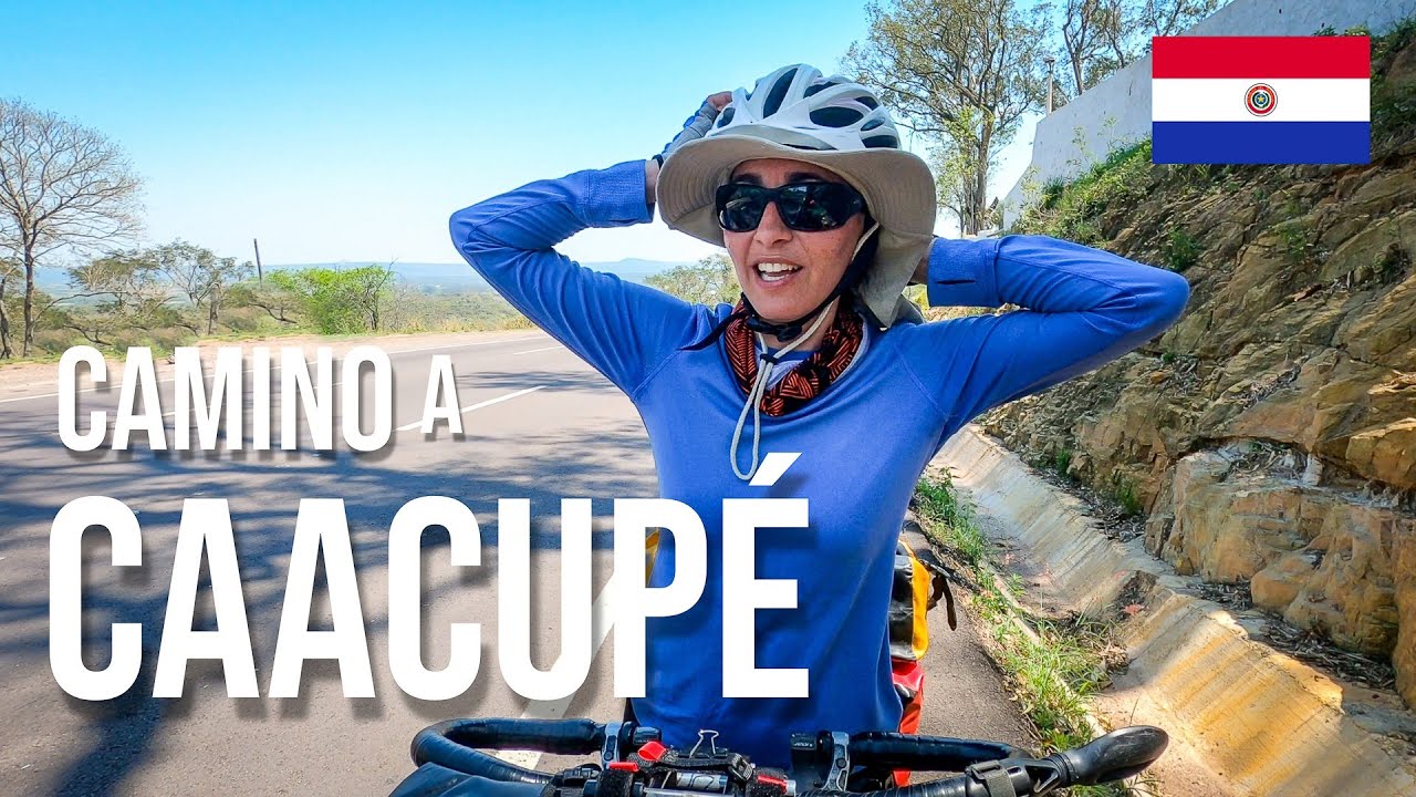 Cap. 87 🔥 CALOR hacia la CAPITAL ESPIRITUAL de PARAGUAY | Asunción - Caacupé | Cicloviajeros [SUBS]