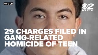 29 charges filed against 16-year-old suspect in gang-related homicide of Ogden student