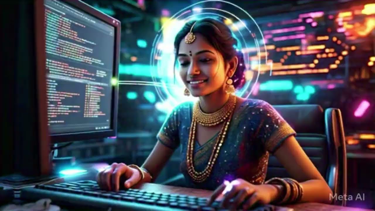 Powerful Indian Women in AI | Saree, Kathak, and Code – A Trilingual Song | From Saree to Silicon |